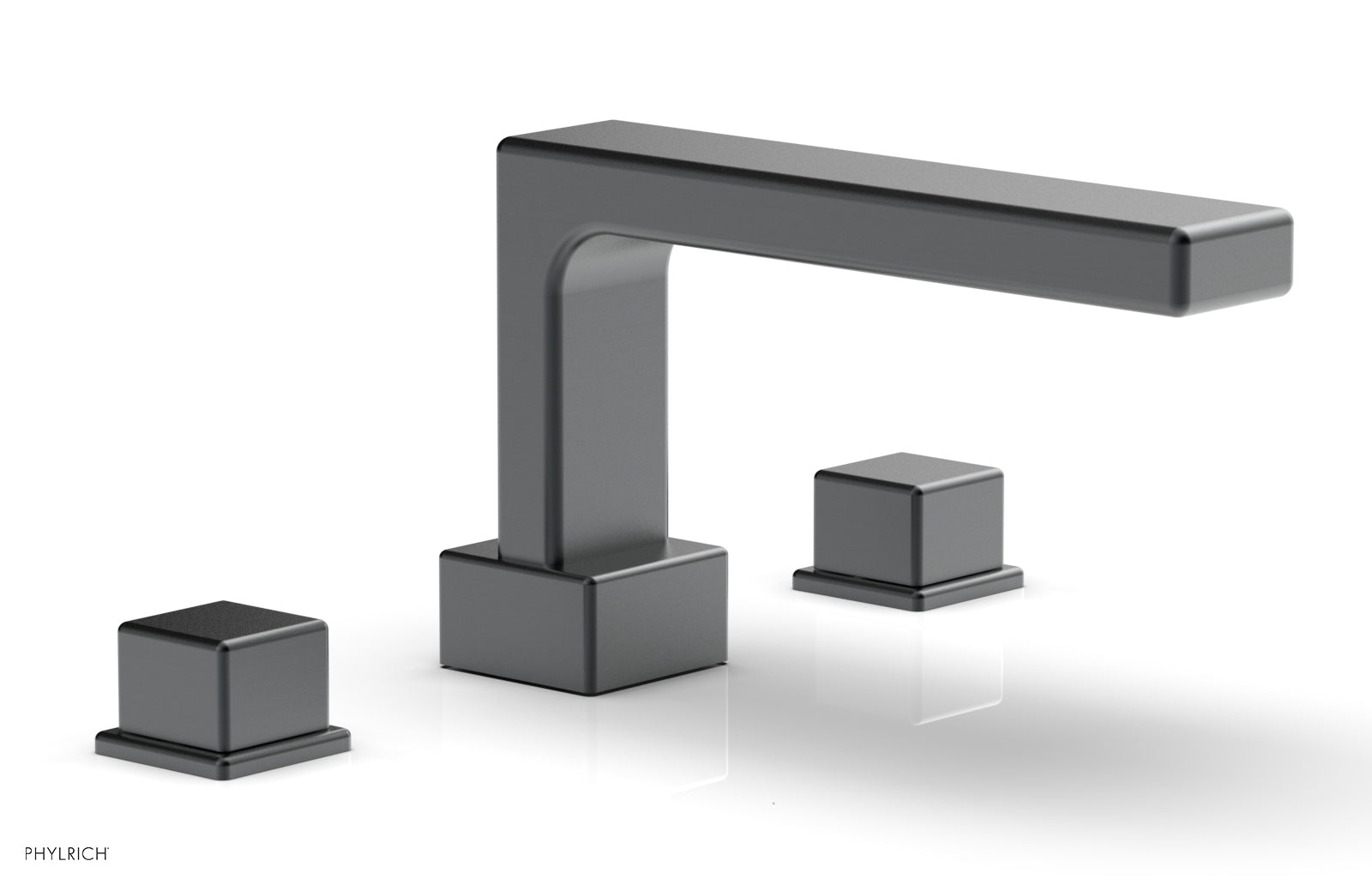 Phylrich MIX Deck Tub Set - Cube Handles by Phylrich