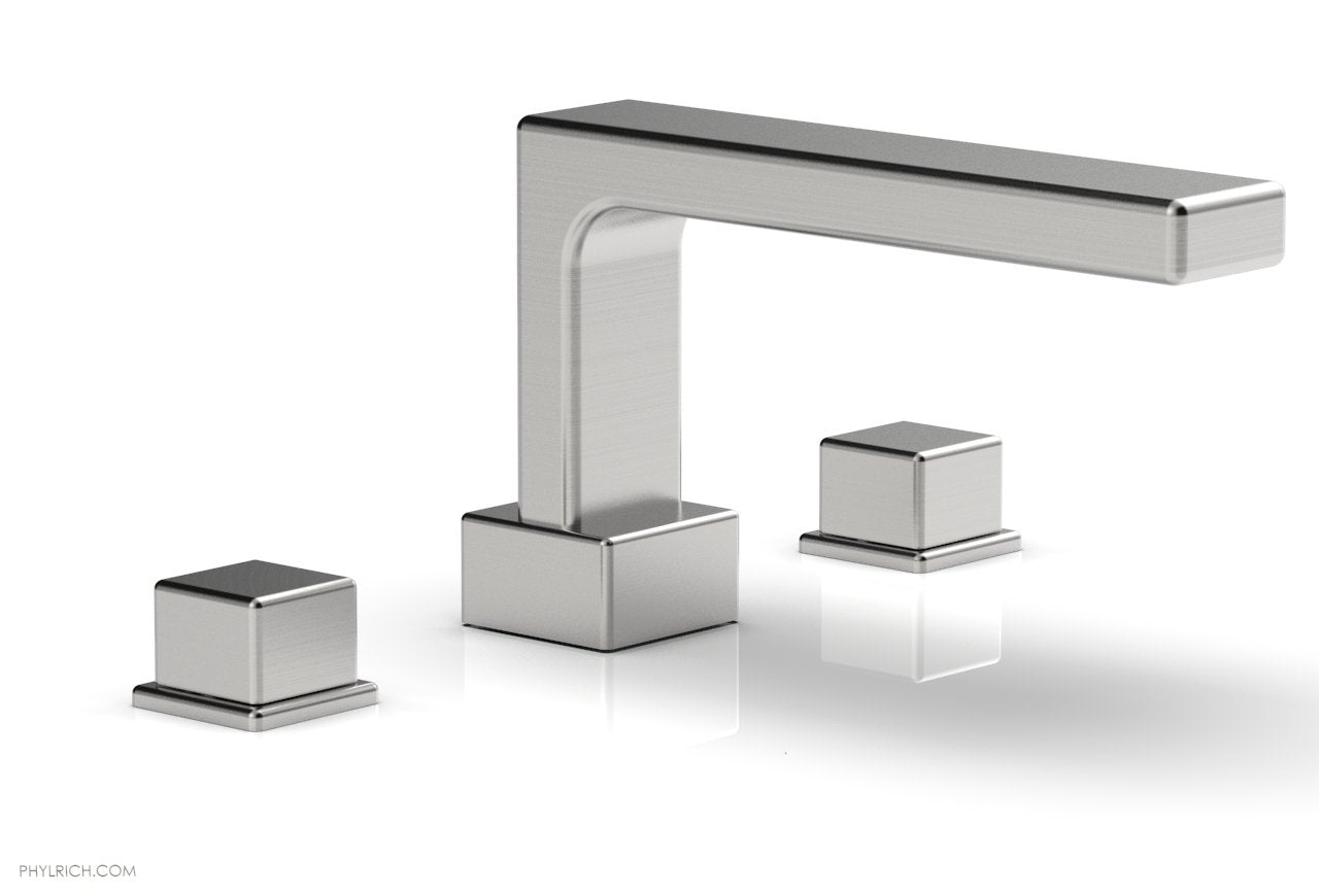 Phylrich MIX Deck Tub Set - Cube Handles