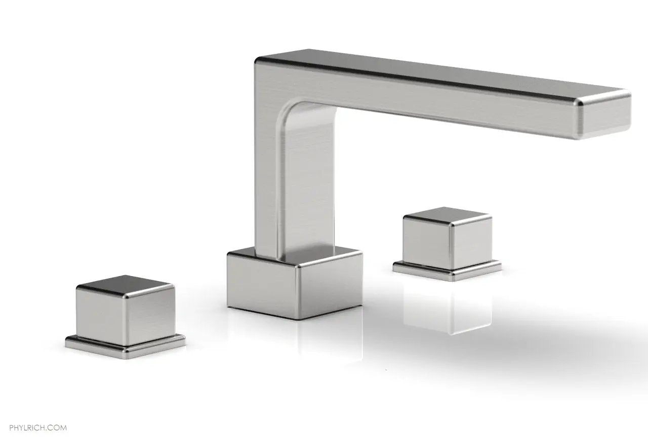 Phylrich MIX Deck Tub Set - Cube Handles by Phylrich