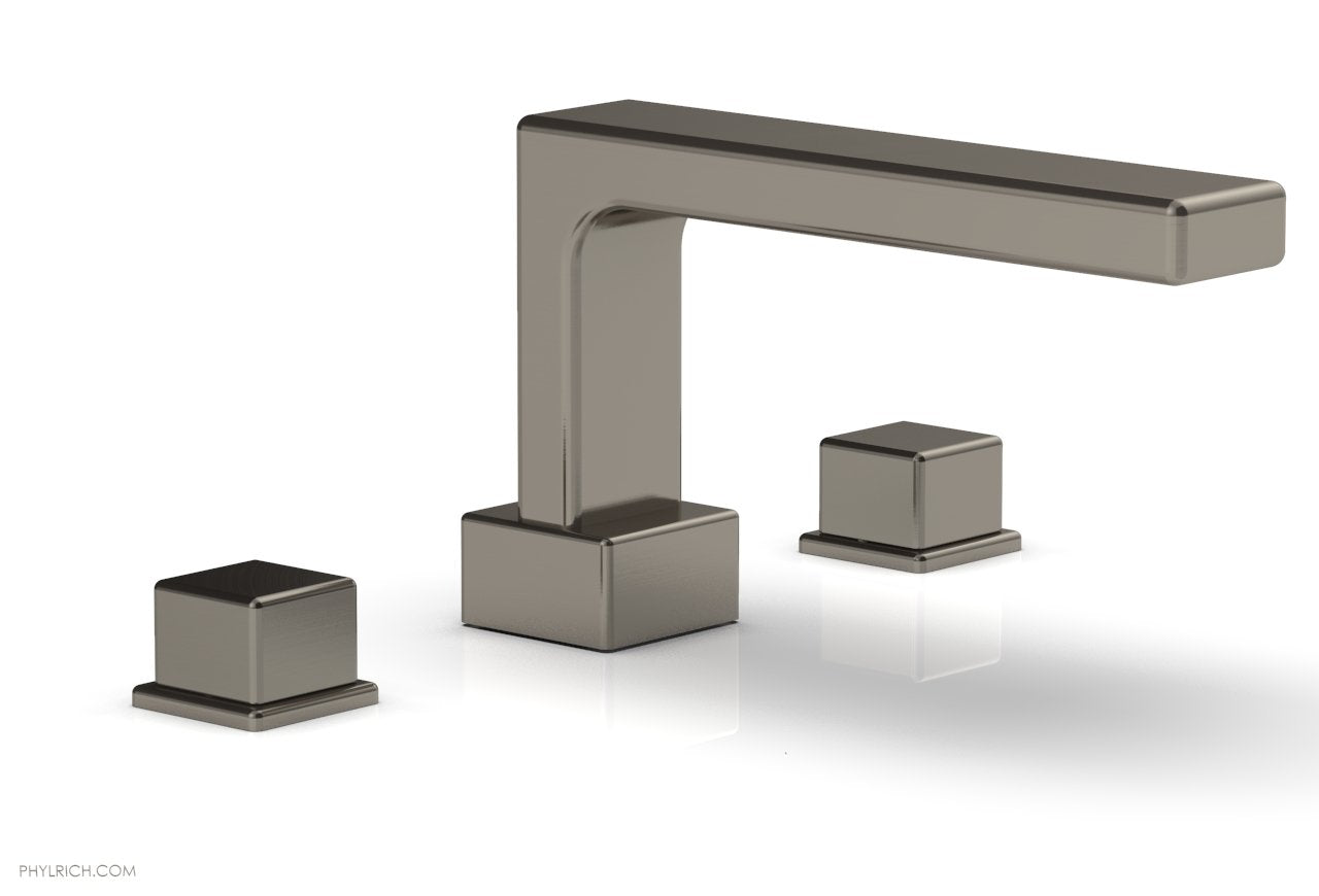 Phylrich MIX Deck Tub Set - Cube Handles by Phylrich