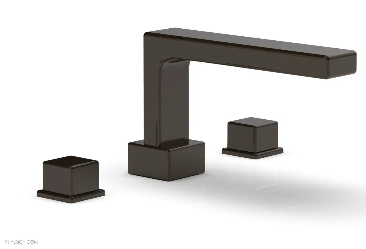 Phylrich MIX Deck Tub Set - Cube Handles by Phylrich