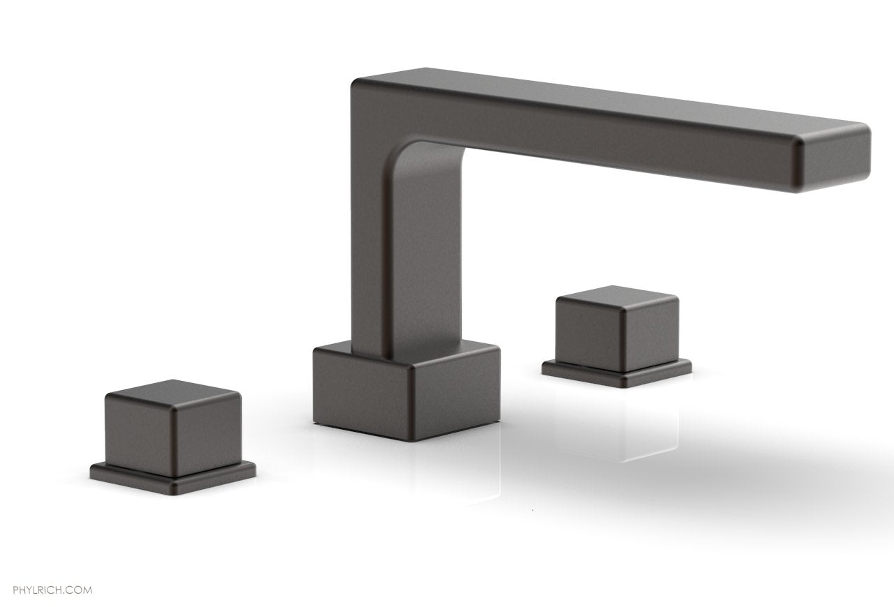 Phylrich MIX Deck Tub Set - Cube Handles by Phylrich