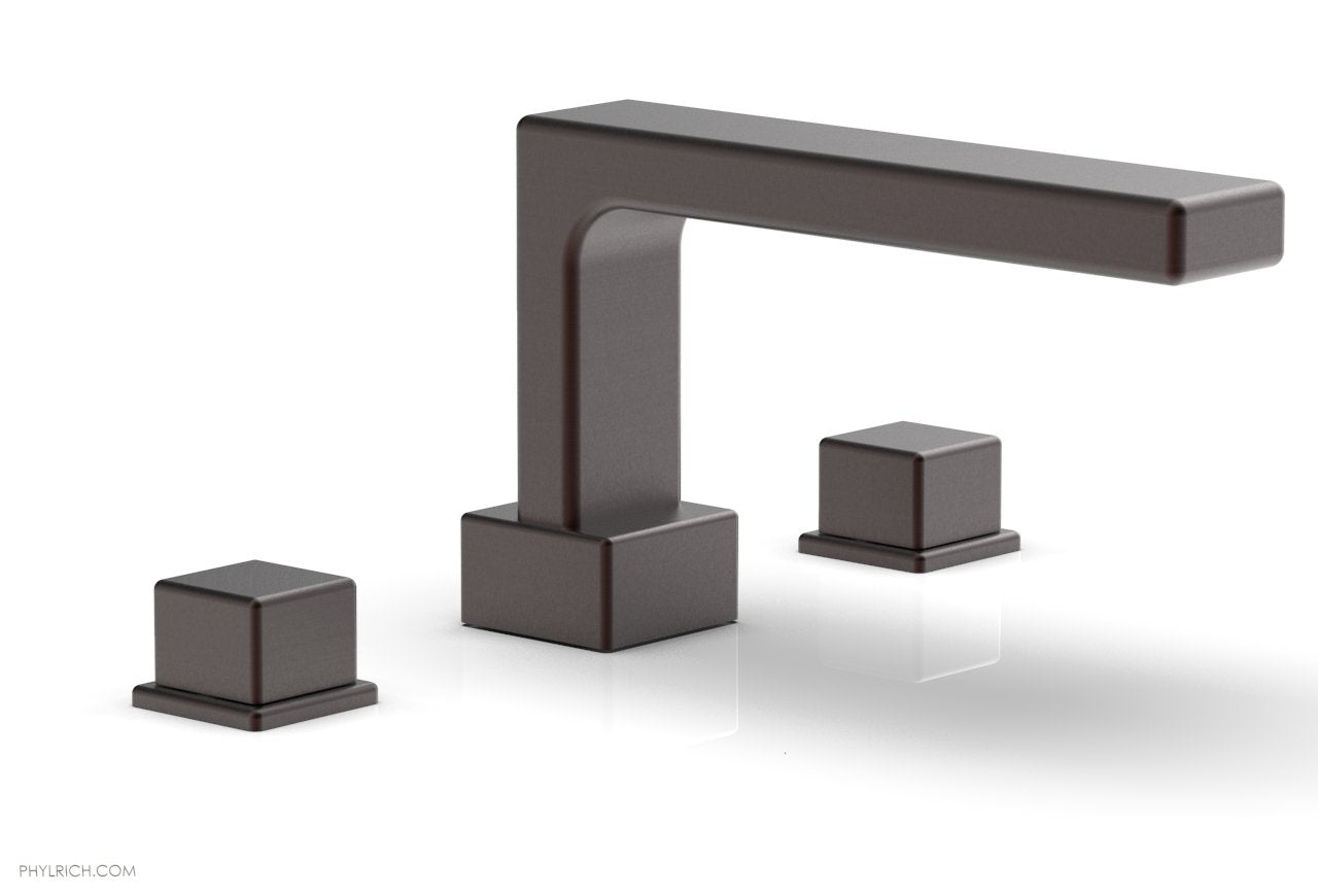 Phylrich MIX Deck Tub Set - Cube Handles by Phylrich