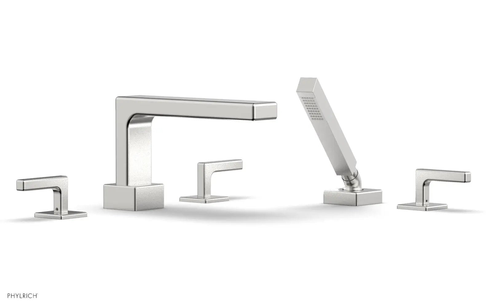 Phylrich MIX Deck Tub Set with Hand Shower - Lever Handles by Phylrich