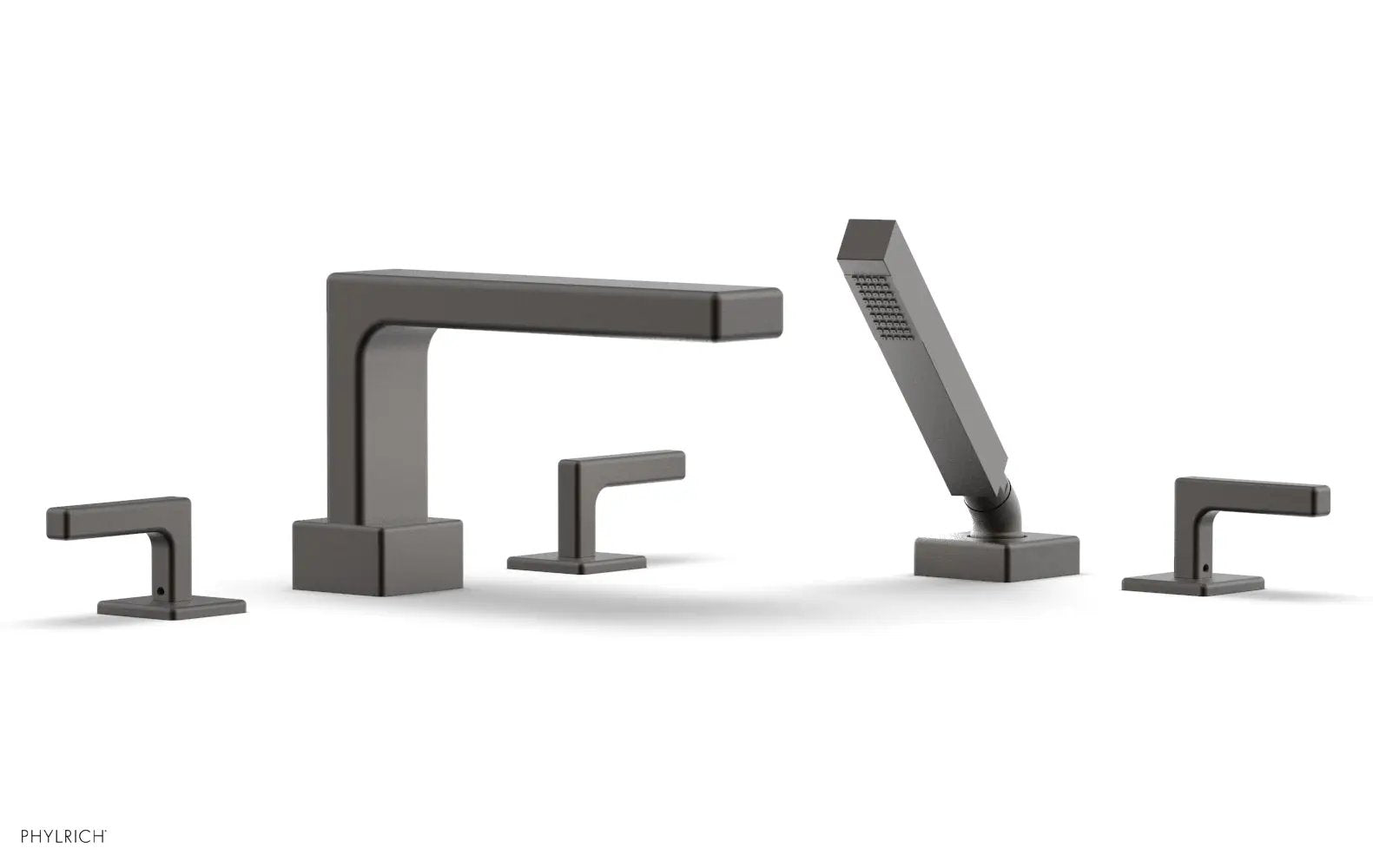 Phylrich MIX Deck Tub Set with Hand Shower - Lever Handles by Phylrich