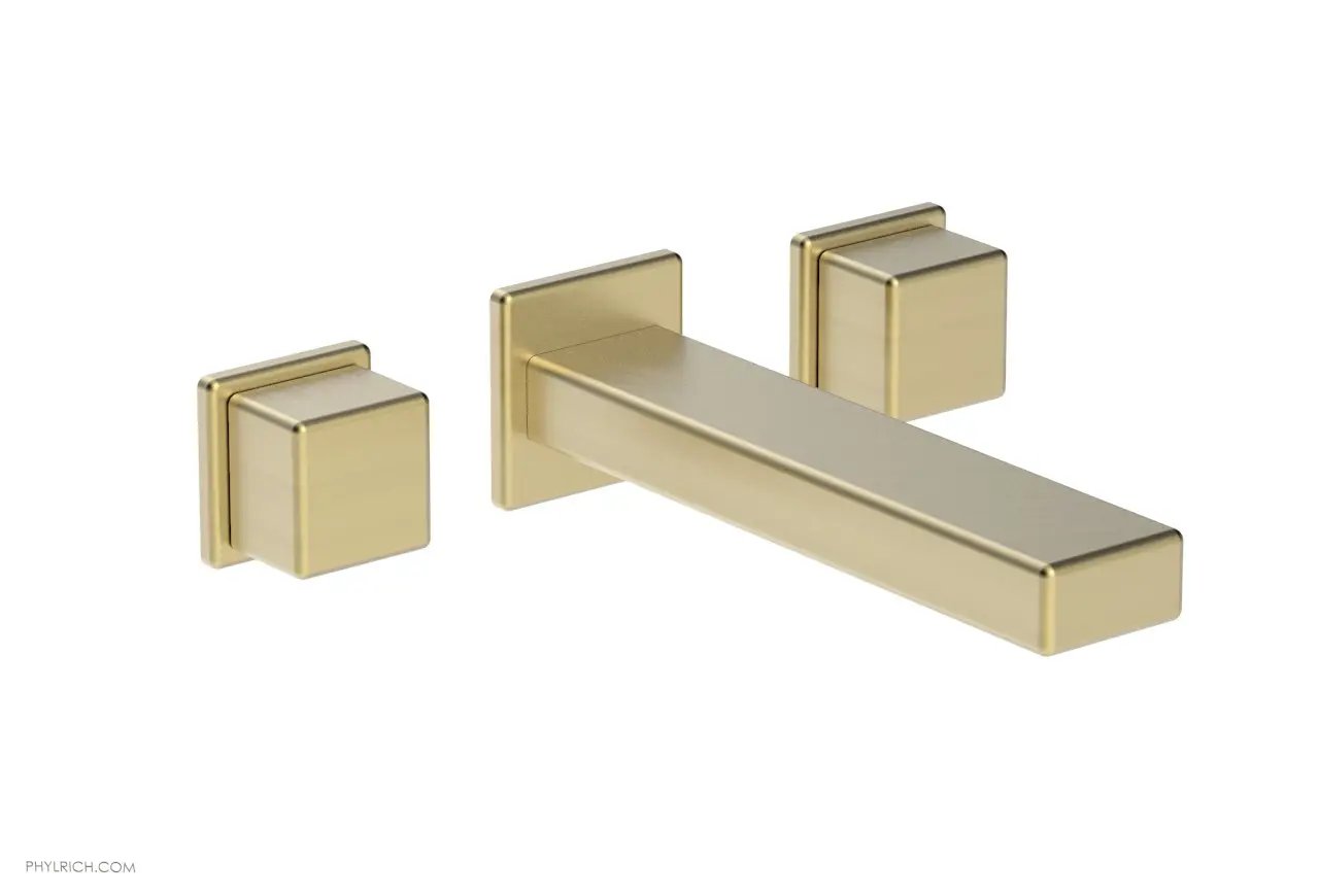 Phylrich MIX Wall Tub Set - Cube Handles by Phylrich