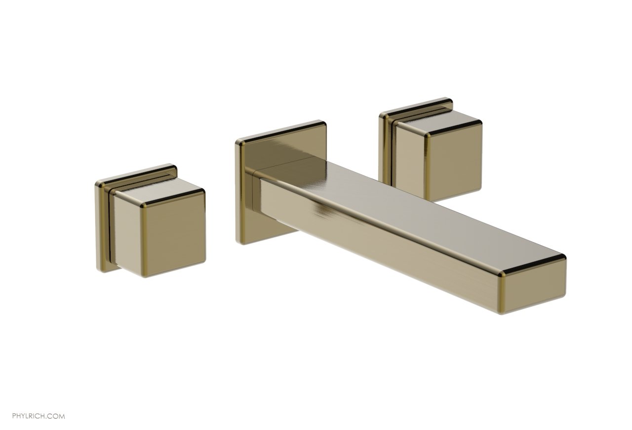 Phylrich MIX Wall Tub Set - Cube Handles by Phylrich
