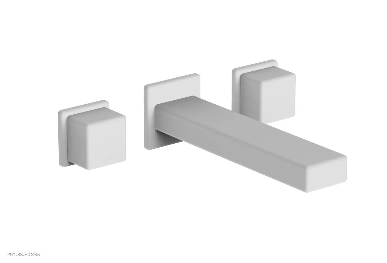 Phylrich MIX Wall Tub Set - Cube Handles by Phylrich