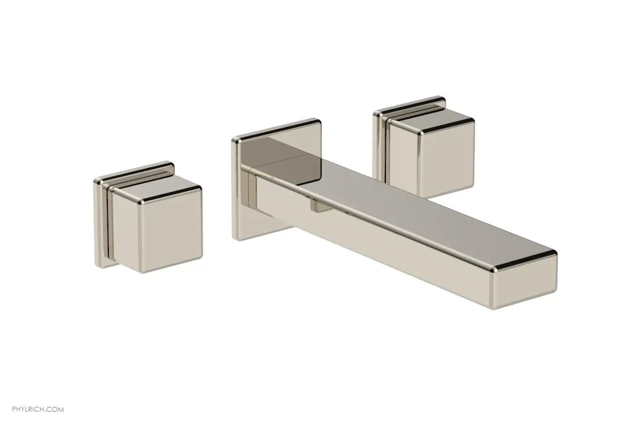 Phylrich MIX Wall Tub Set - Cube Handles by Phylrich