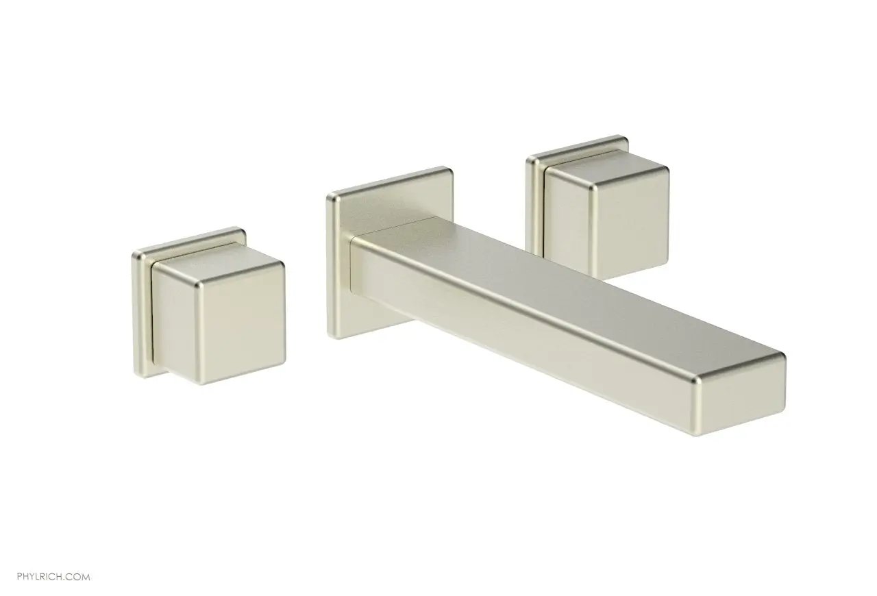 Phylrich MIX Wall Tub Set - Cube Handles by Phylrich