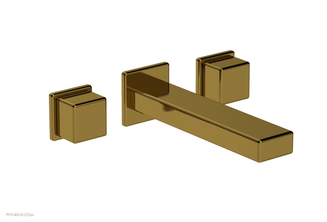 Phylrich MIX Wall Tub Set - Cube Handles by Phylrich