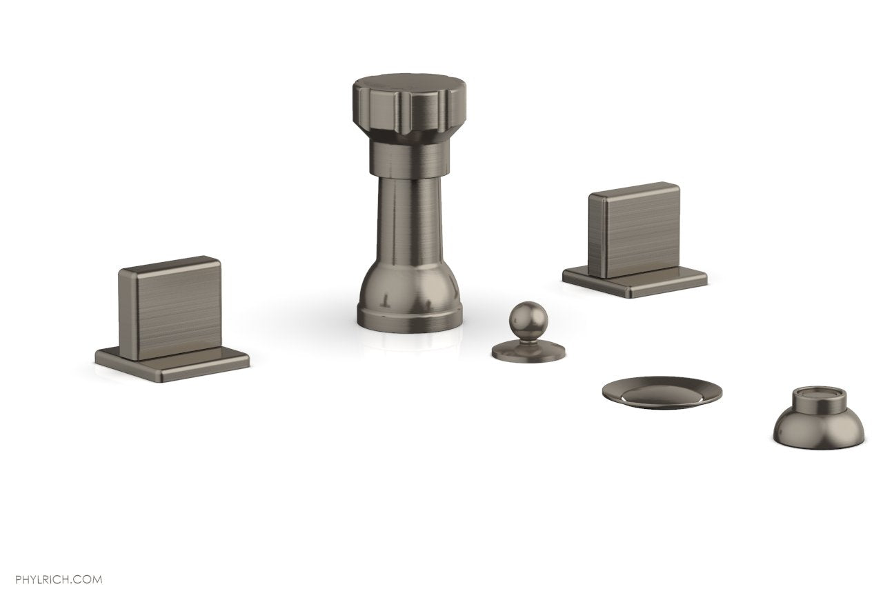 Phylrich MIX Four Hole Bidet Set - Blade Handles by Phylrich