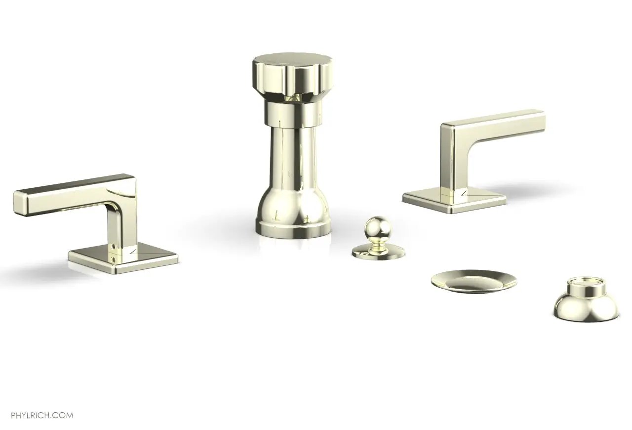 Phylrich MIX Four Hole Bidet Set - Lever Handles by Phylrich