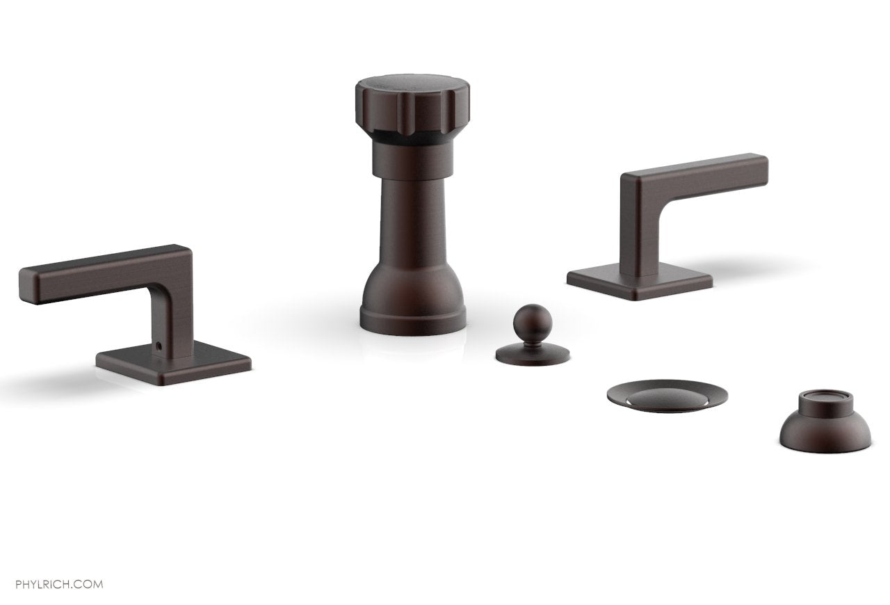 Phylrich MIX Four Hole Bidet Set - Lever Handles by Phylrich