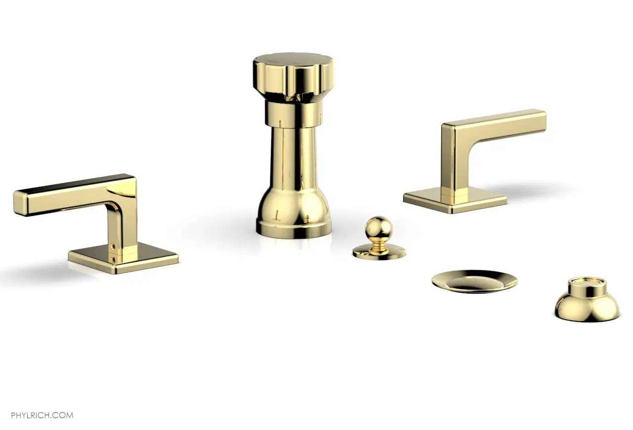 Phylrich MIX Four Hole Bidet Set - Lever Handles by Phylrich