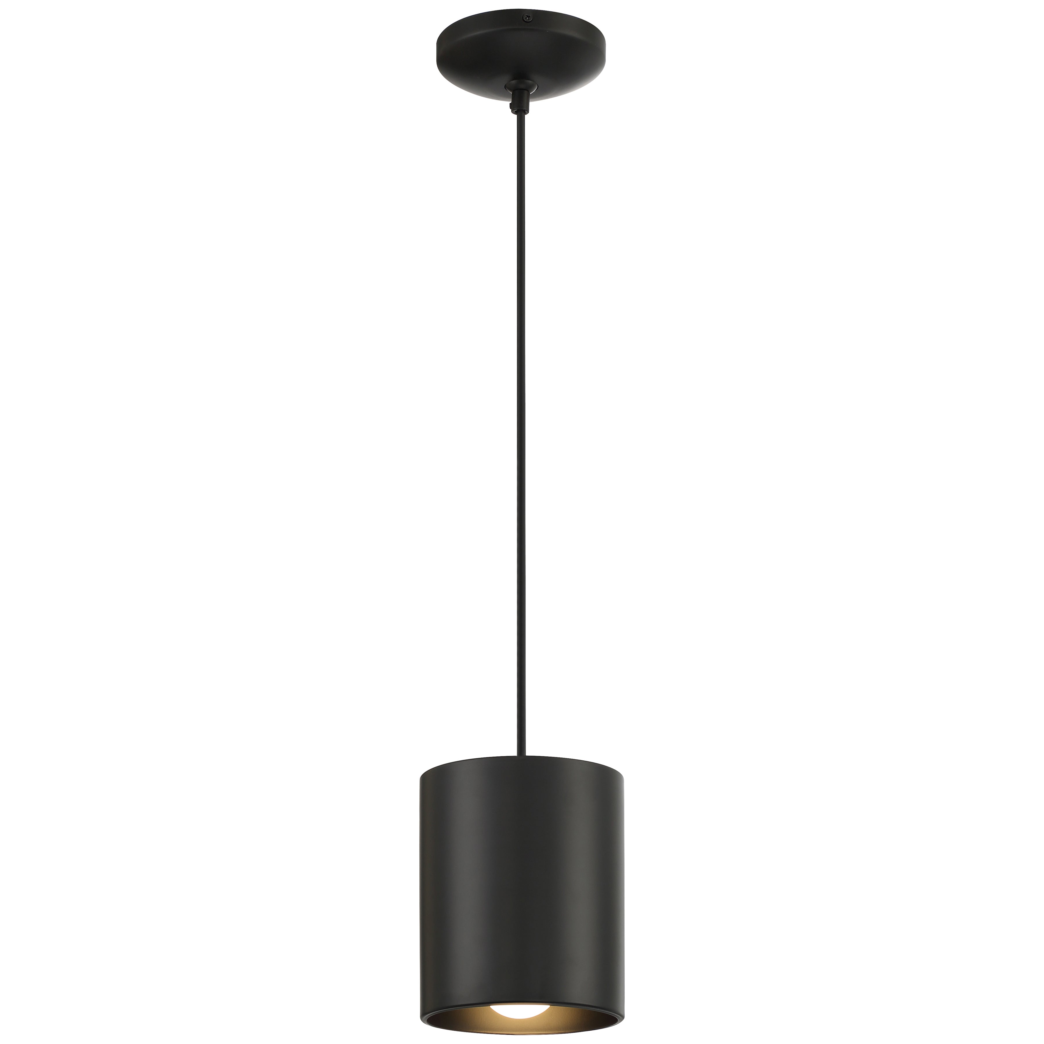matte black pendant