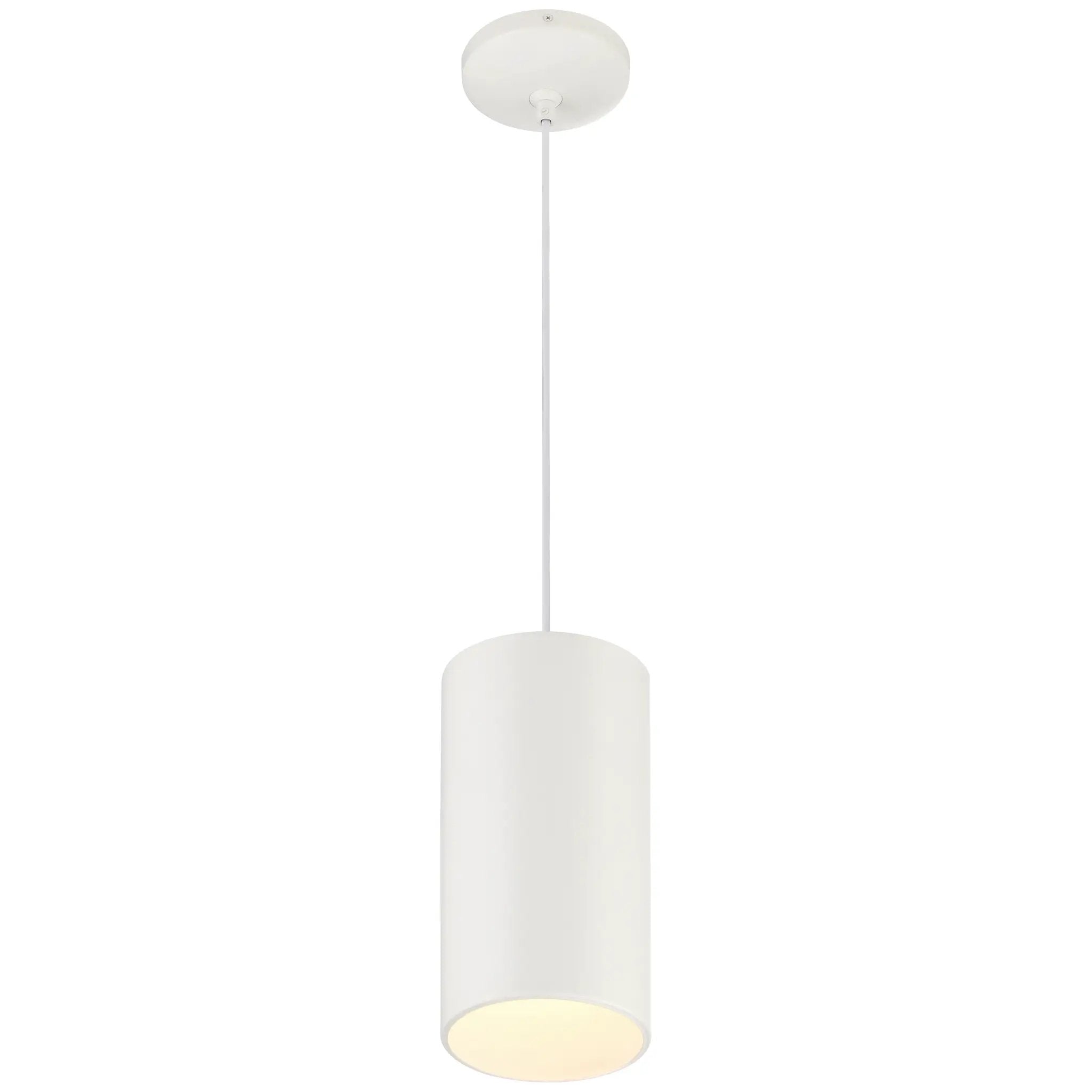 matte white pendant