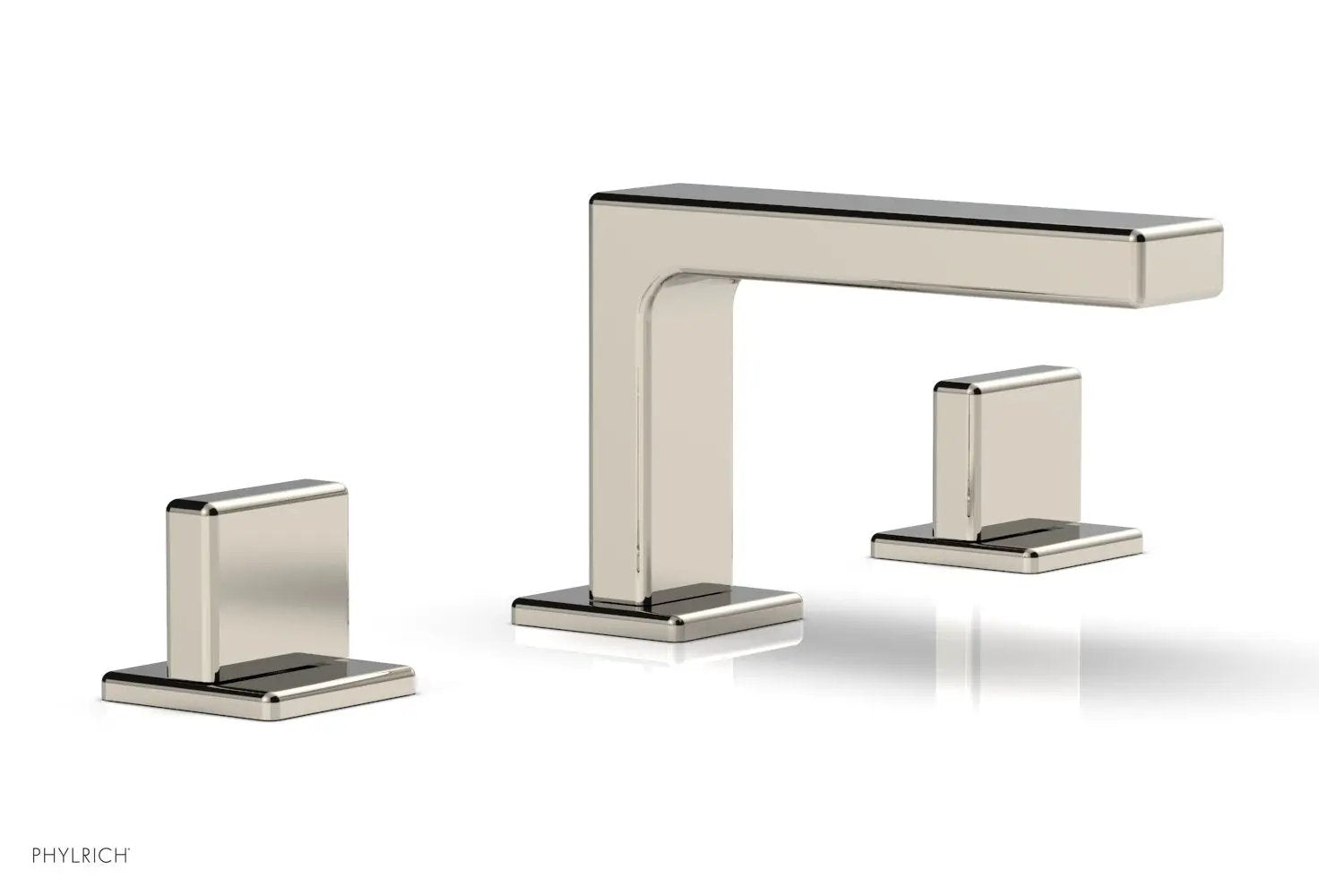 Phylrich MIX Widespread Faucet - Blade Handles 4-1/4" Height by Phylrich