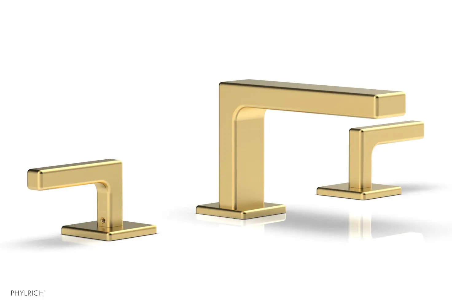 Phylrich MIX Widespread Faucet - Lever Handles 4-1/4" Height by Phylrich