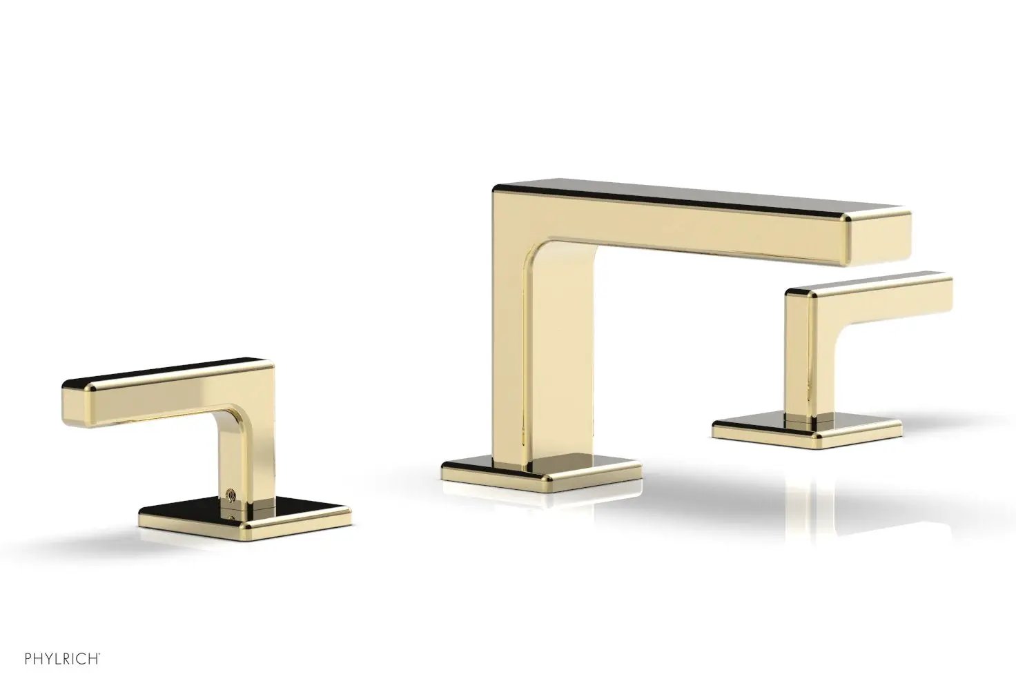 Phylrich MIX Widespread Faucet - Lever Handles 4-1/4" Height by Phylrich