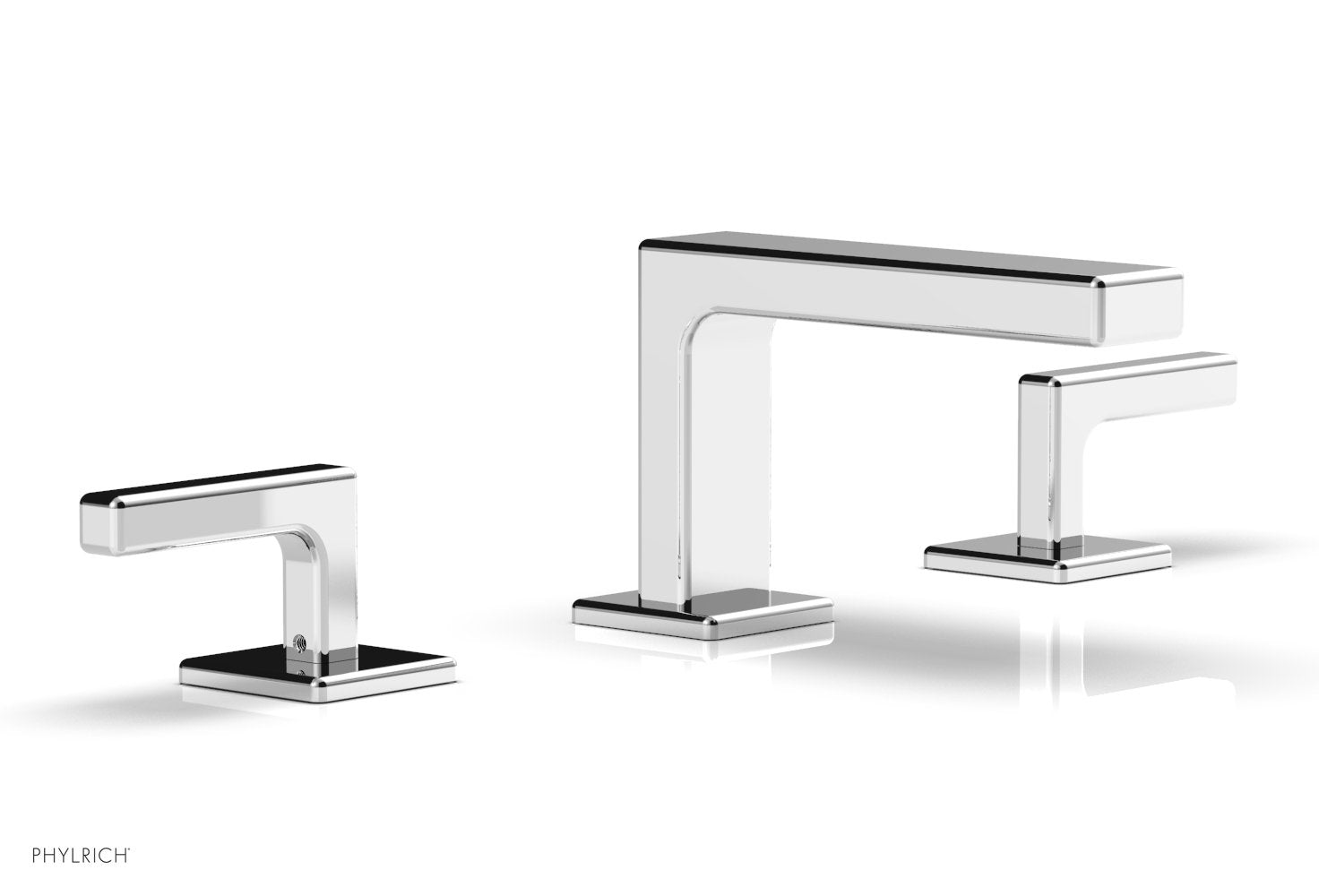 polished chrome faucet