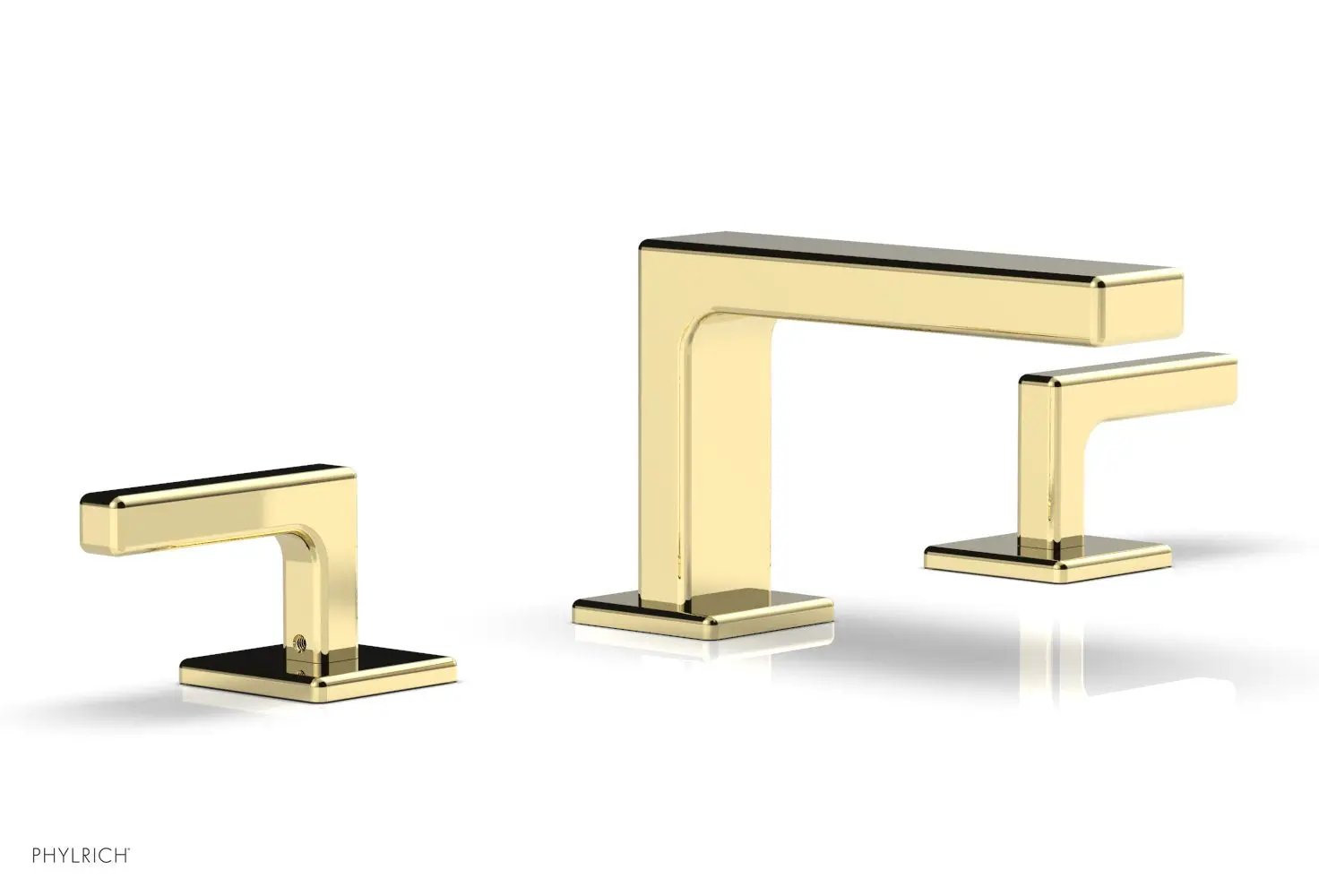 Phylrich MIX Widespread Faucet - Lever Handles 4-1/4" Height by Phylrich