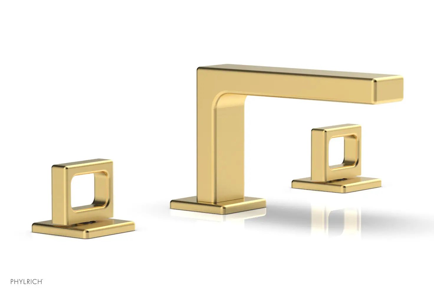 Phylrich MIX Widespread Faucet - Ring Handles 4-1/4" Height by Phylrich