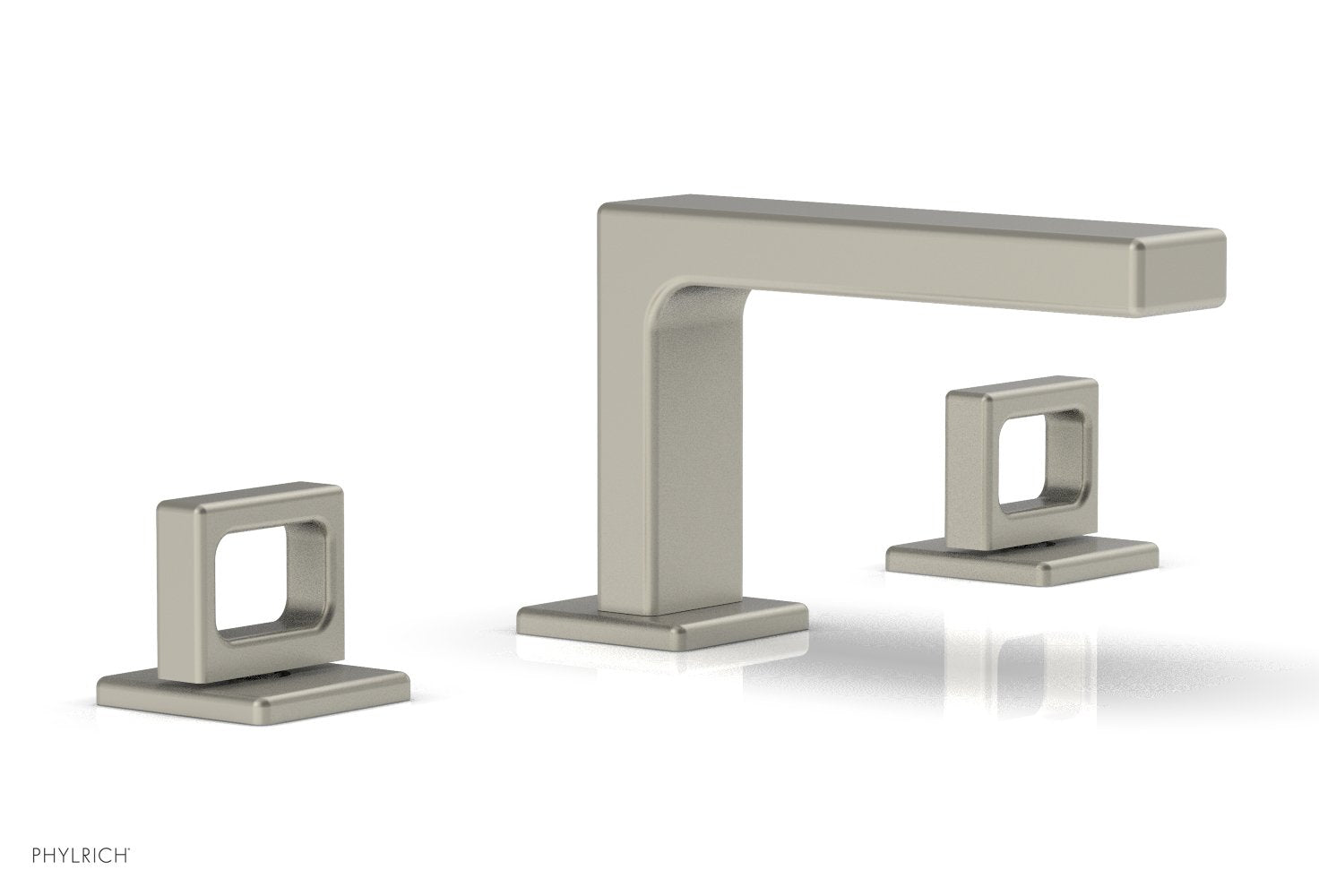 Phylrich MIX Widespread Faucet - Ring Handles 4-1/4" Height by Phylrich