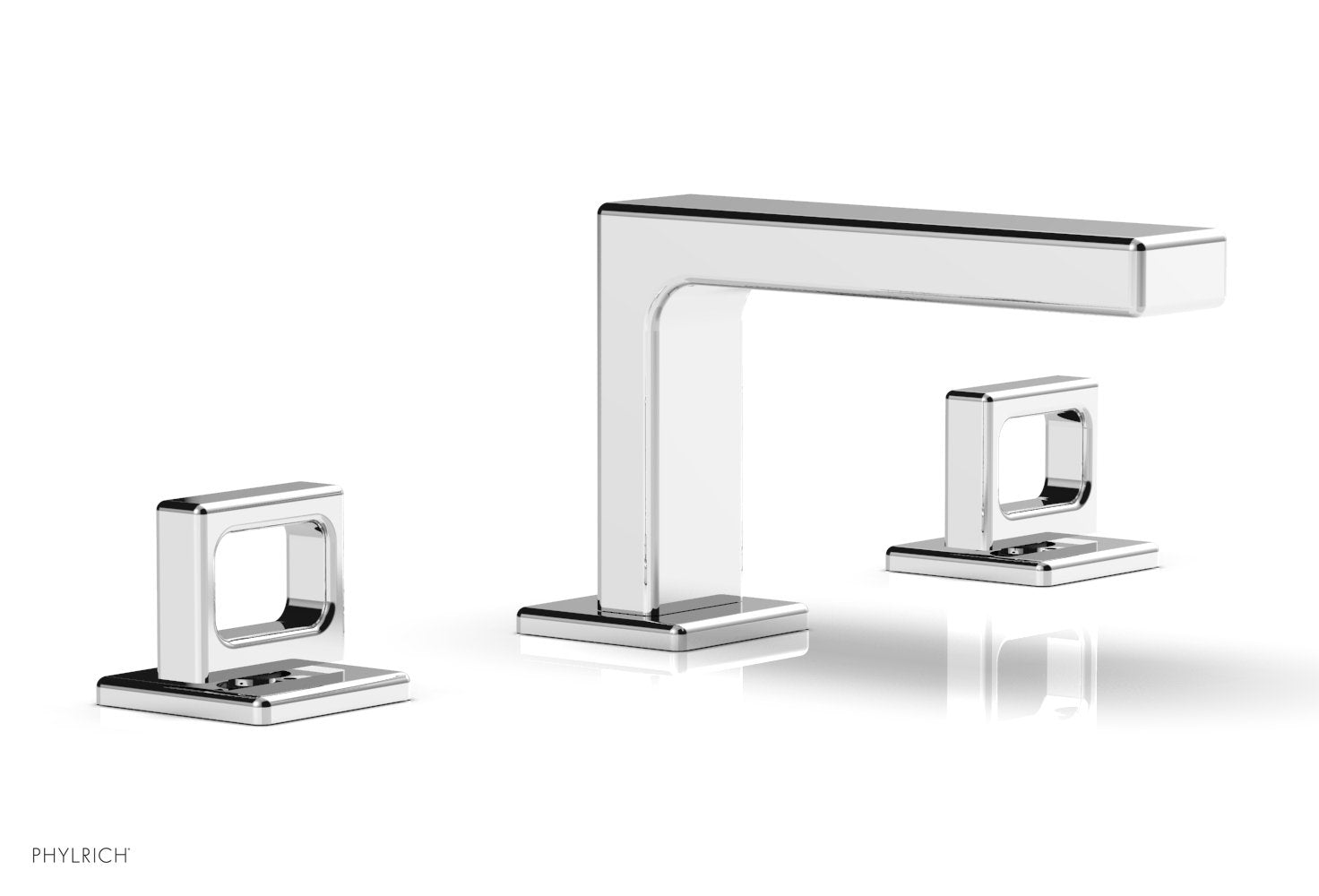 polished chrome faucet