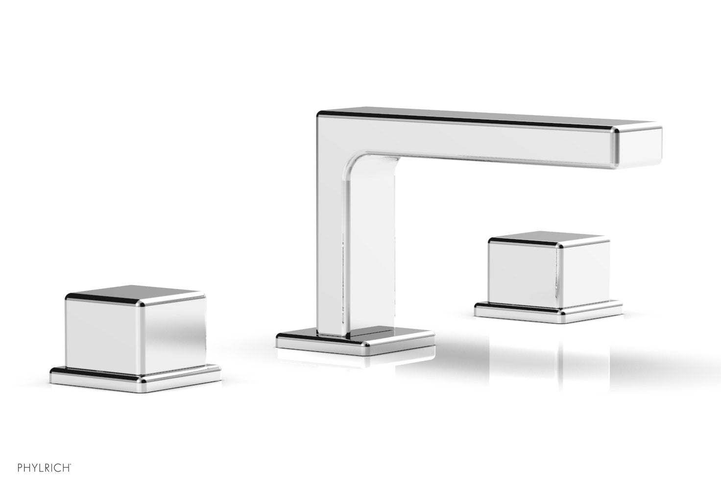 polished chrome faucet