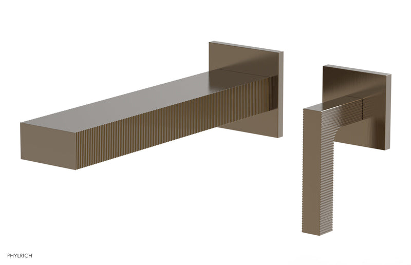 Phylrich STRIA Single Handle Wall Lavatory Set - Lever Handle