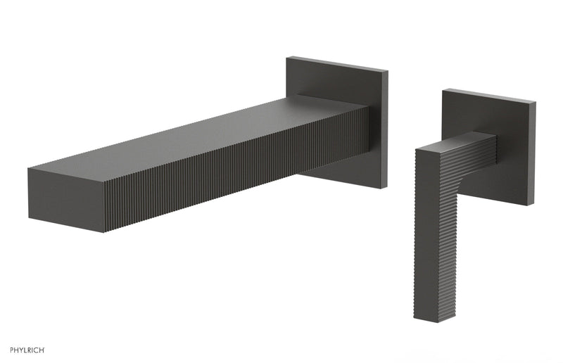 Phylrich STRIA Single Handle Wall Lavatory Set - Lever Handle