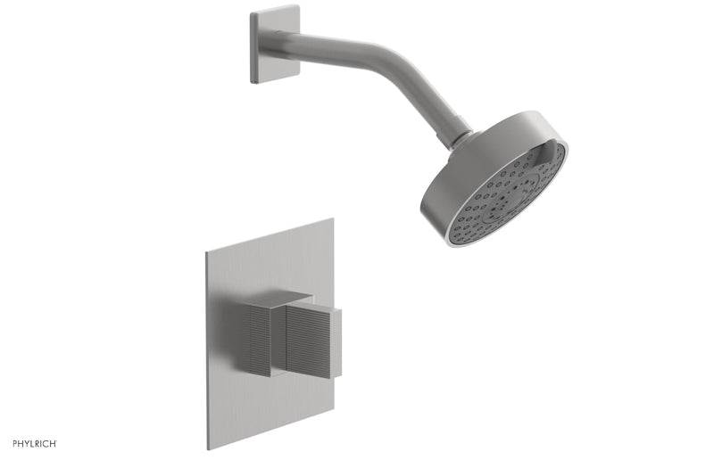 Phylrich STRIA Pressure Balance Shower Set Blade Handle