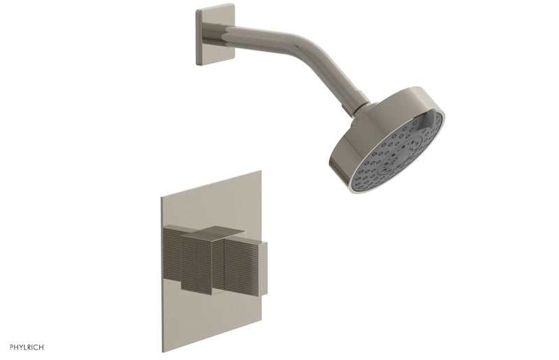 Phylrich STRIA Pressure Balance Shower Set Blade Handle