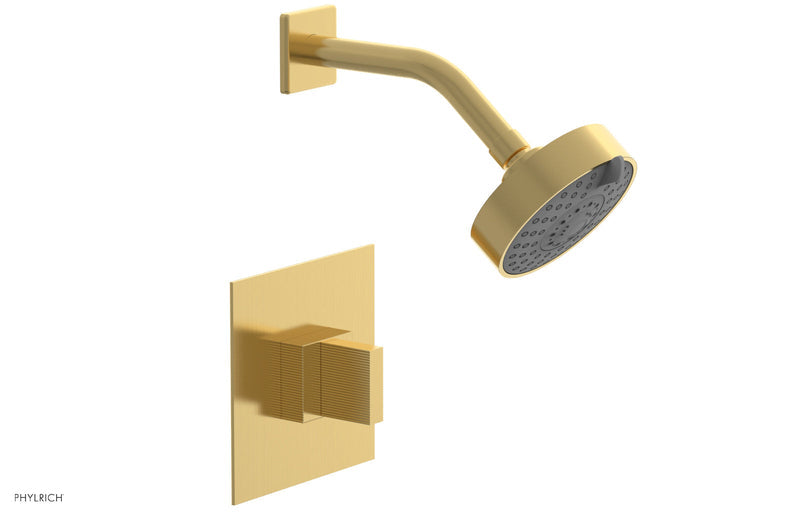 Phylrich STRIA Pressure Balance Shower Set Blade Handle
