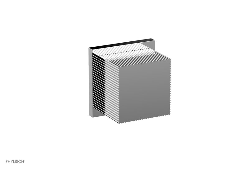 polished chrome volume control