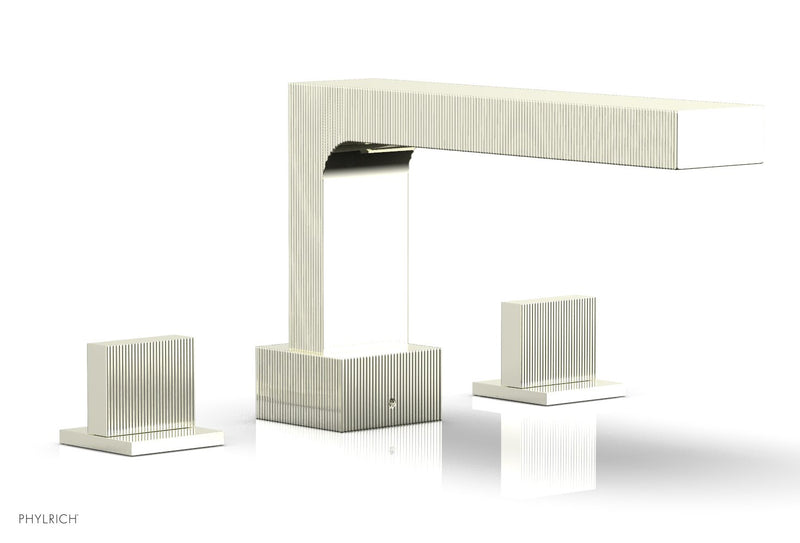 Phylrich STRIA Deck Tub Set Blade Handles