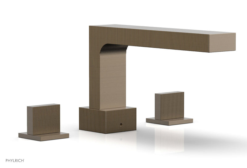 Phylrich STRIA Deck Tub Set Blade Handles