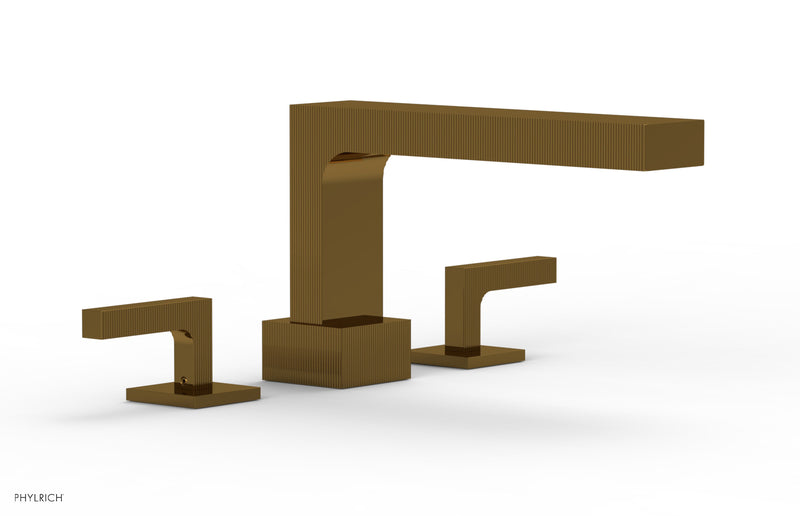 Phylrich STRIA Deck Tub Set Lever Handles