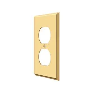 Deltana Switch Plate, Double Outlet by Deltana
