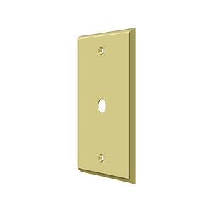 Deltana Switch Plate Cable Cover Plate by Deltana