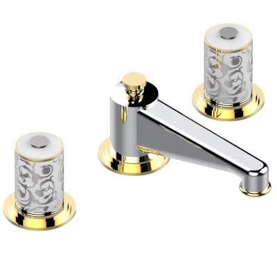 THG Paris Frivole Widespread Lavatory Set with Drain by THG Paris