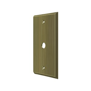 Deltana Switch Plate Cable Cover Plate by Deltana