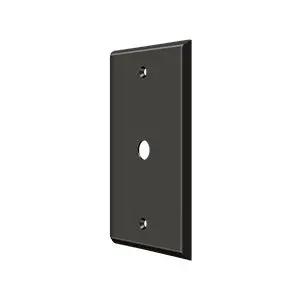 Deltana Switch Plate Cable Cover Plate by Deltana