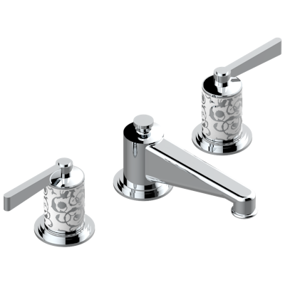 chrome polished faucet