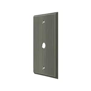 Deltana Switch Plate Cable Cover Plate by Deltana