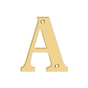 Deltana 4" Residential Letter A