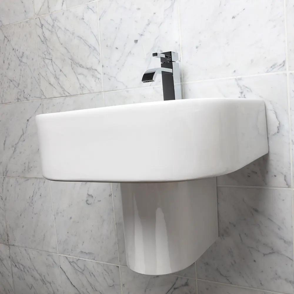 white sink