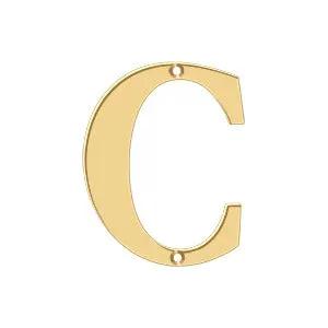 Deltana 4" Residential Letter C by Deltana