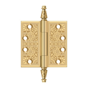 pvd polished brass hinge